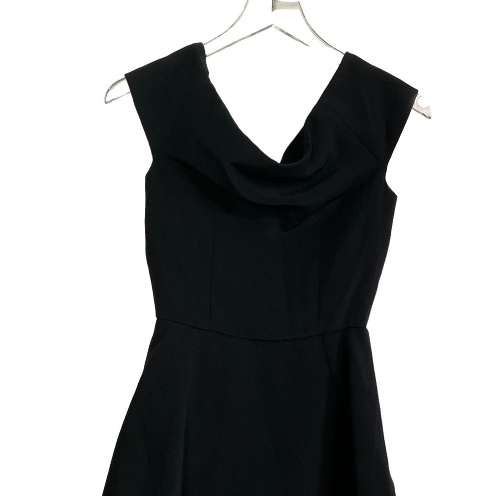 Arnold Scaasi Little-Black-Dress - Off-Shoulder 1980’s Vintage Black Size 2 - Picture 8 of 14